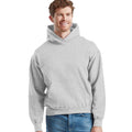 Athletic Heather - Front - Fruit of the Loom Mens Supercotton Heather Hoodie