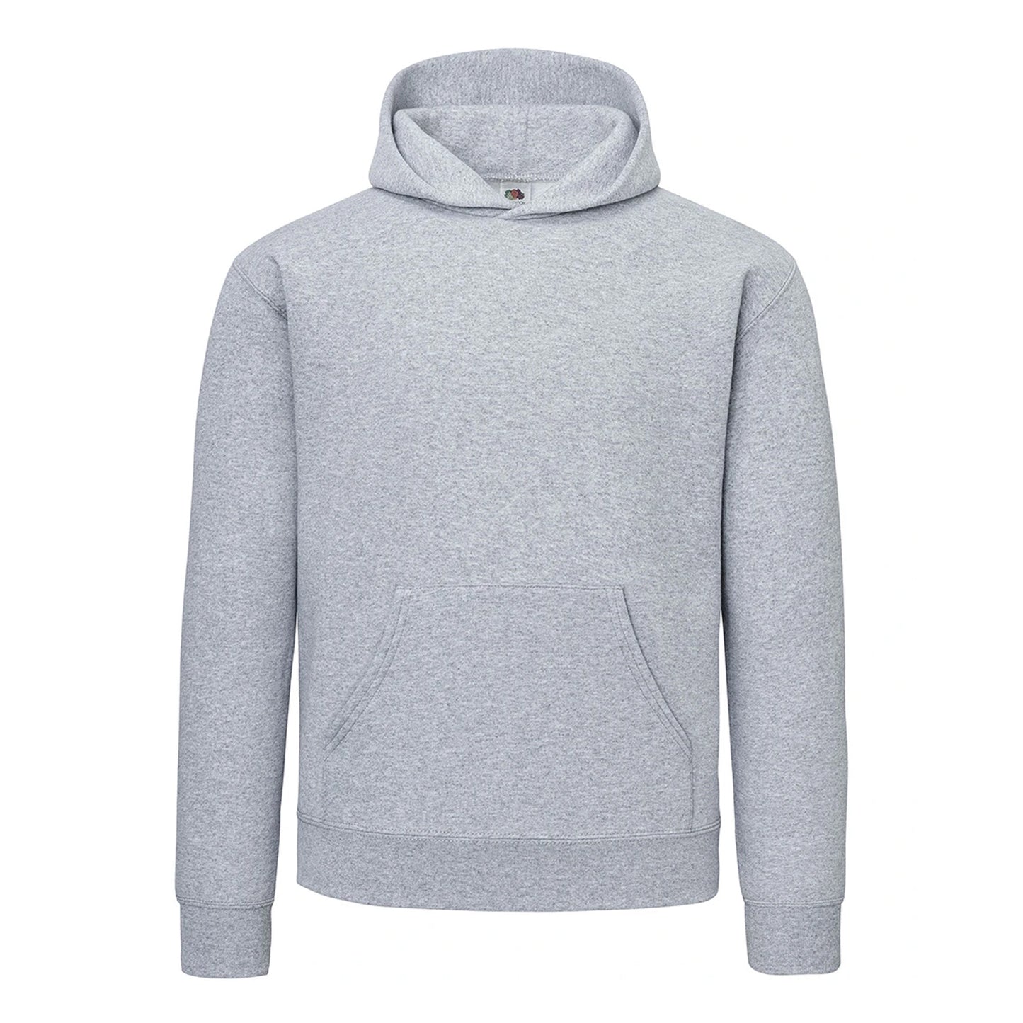 Athletic Heather - Front - Fruit of the Loom Mens Supercotton Heather Hoodie