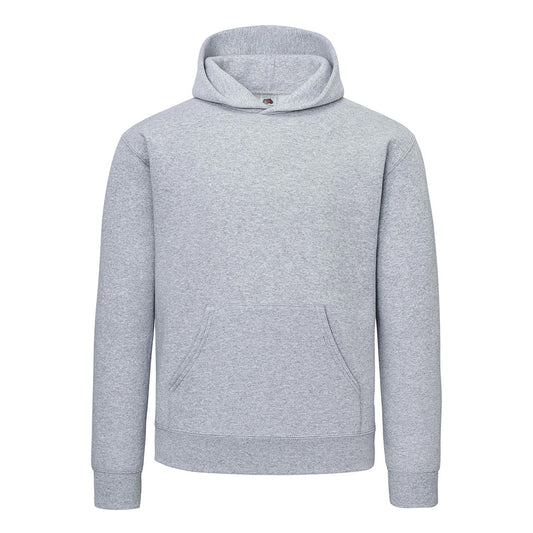Athletic Heather - Front - Fruit of the Loom Mens Supercotton Heather Hoodie