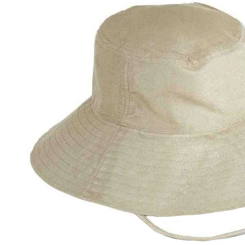 Warm Sand - Back - Beechfield Womens-Ladies Wide Brim Sun Hat