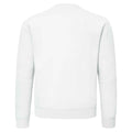 White - Back - Fruit of the Loom Mens Supercotton Plain Sweatshirt