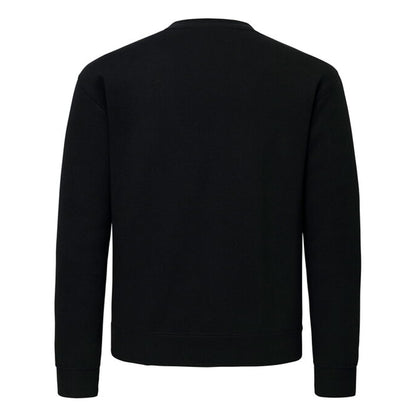 Black - Back - Fruit Of The Loom Mens Supercotton Sweatshirt