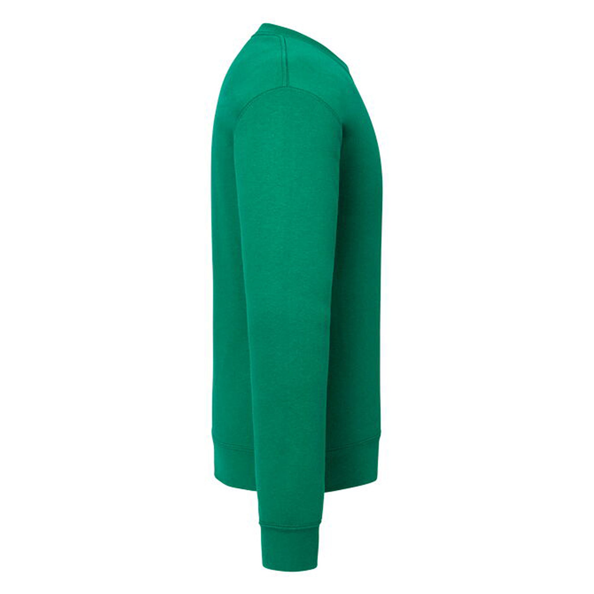 College Green - Side - Fruit Of The Loom Mens Supercotton Sweatshirt