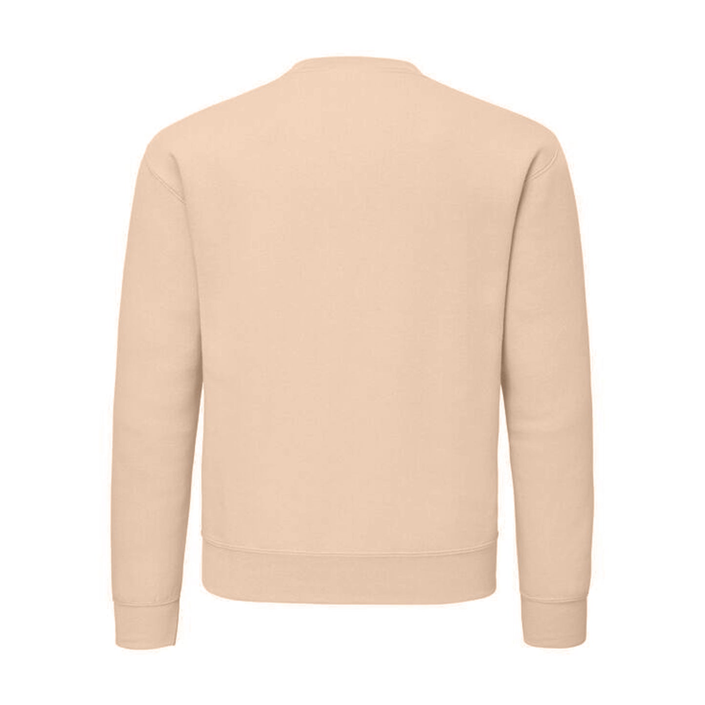 Desert Sand - Back - Fruit Of The Loom Mens Supercotton Sweatshirt