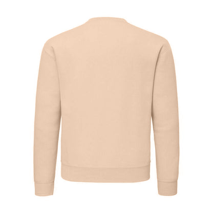 Desert Sand - Back - Fruit Of The Loom Mens Supercotton Sweatshirt