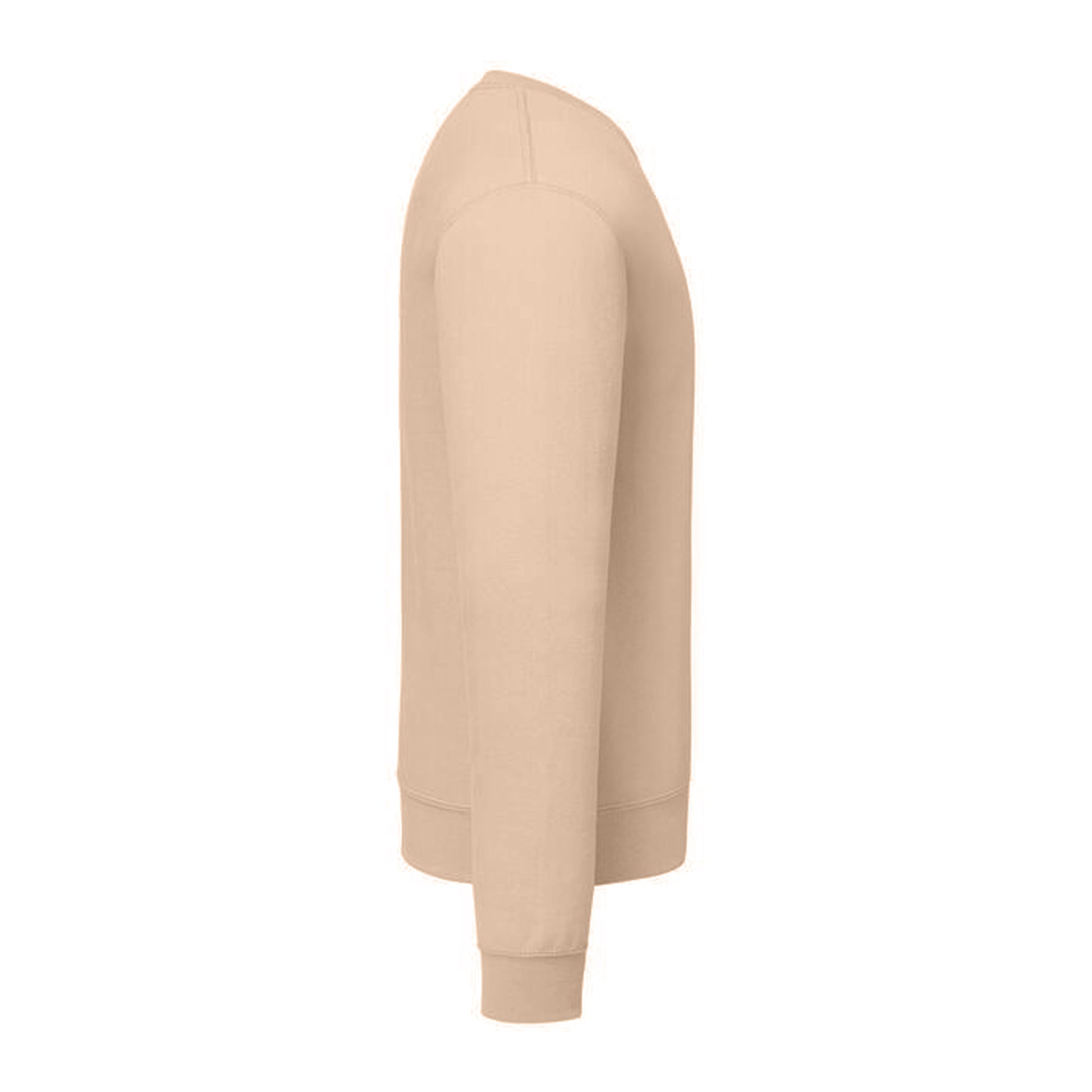 Desert Sand - Side - Fruit Of The Loom Mens Supercotton Sweatshirt