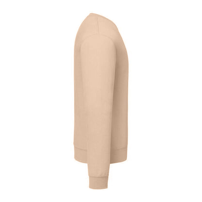 Desert Sand - Side - Fruit Of The Loom Mens Supercotton Sweatshirt