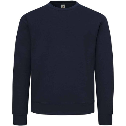 Deep Navy - Front - Fruit Of The Loom Mens Supercotton Sweatshirt