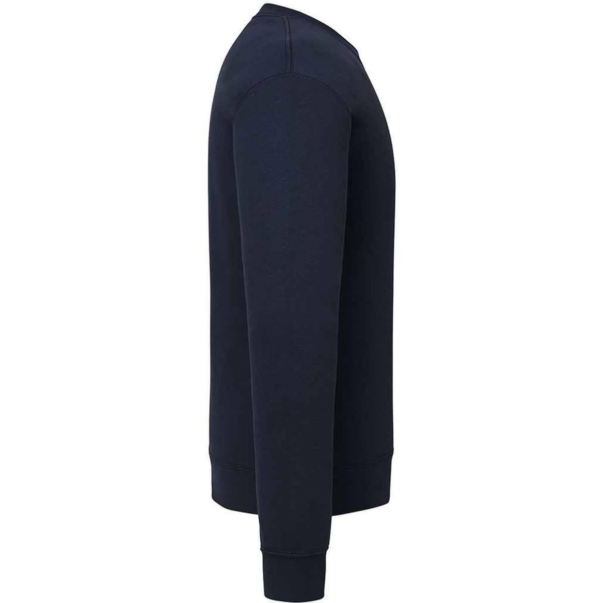 Deep Navy - Side - Fruit Of The Loom Mens Supercotton Sweatshirt