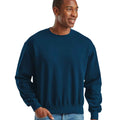 Mountain Blue - Front - Fruit Of The Loom Mens Supercotton Sweatshirt