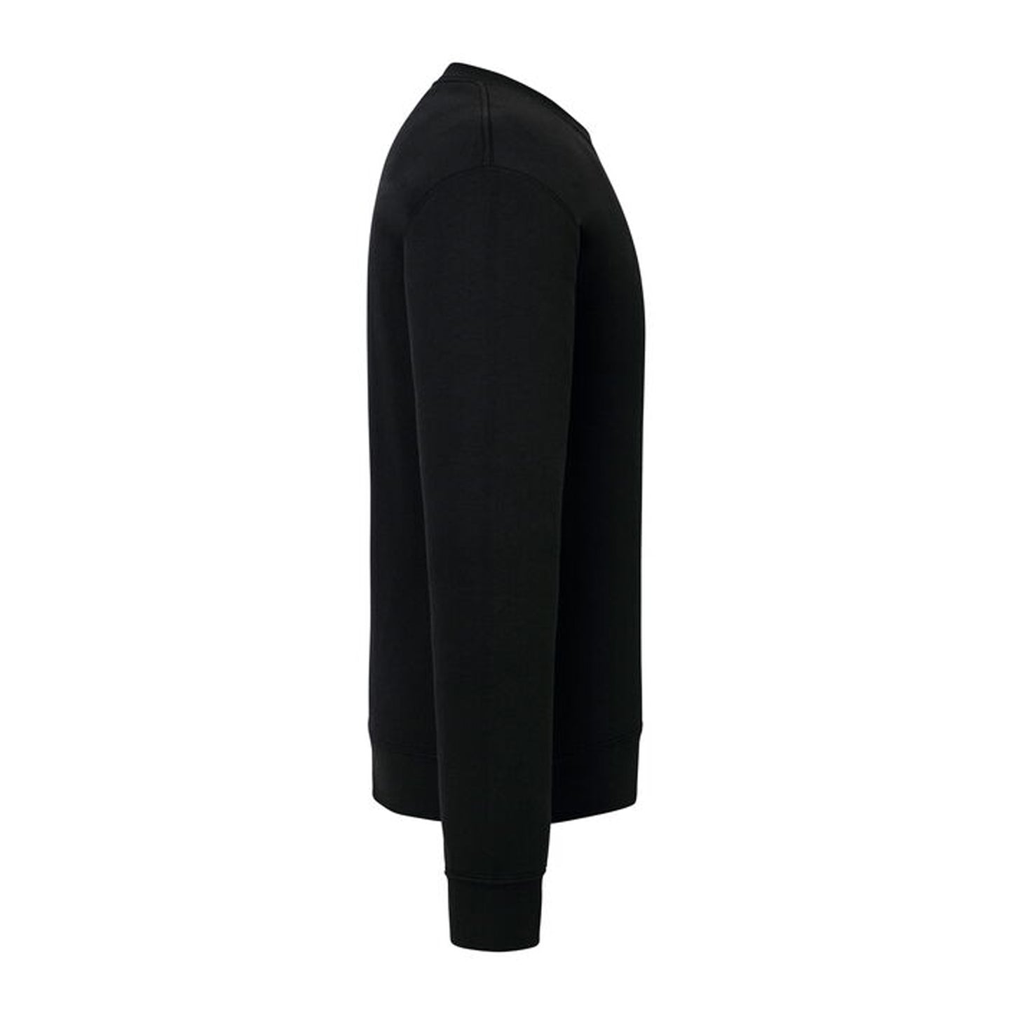 Black - Side - Fruit Of The Loom Mens Supercotton Sweatshirt