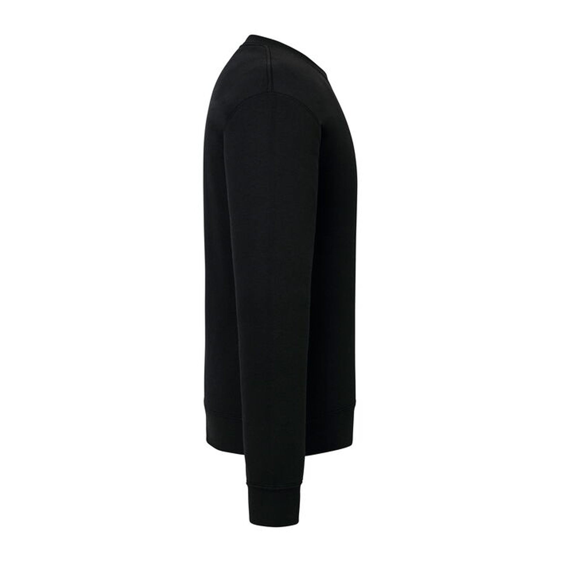 Black - Side - Fruit Of The Loom Mens Supercotton Sweatshirt