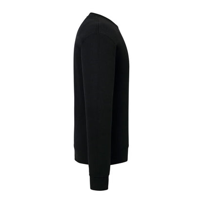 Black - Side - Fruit Of The Loom Mens Supercotton Sweatshirt