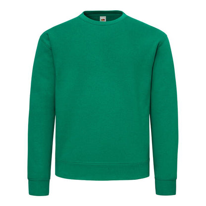College Green - Front - Fruit Of The Loom Mens Supercotton Sweatshirt