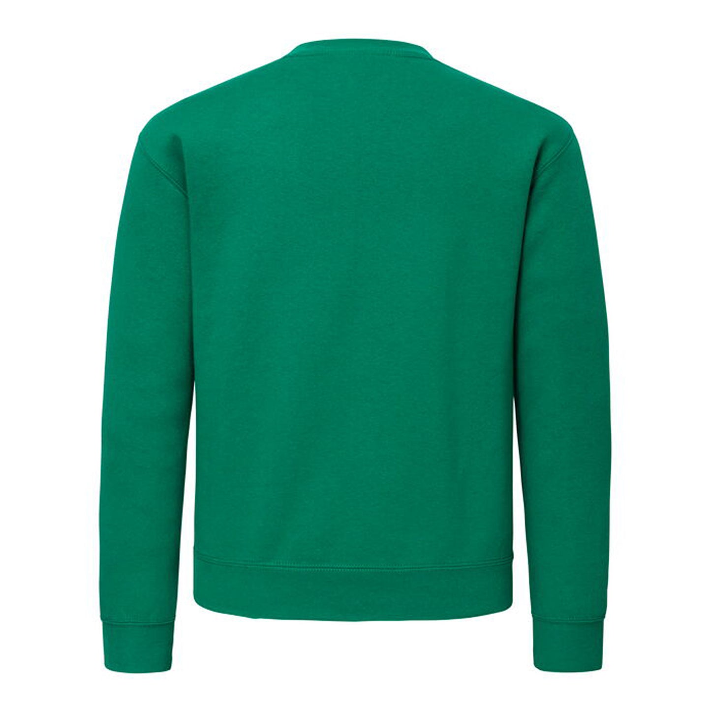 College Green - Back - Fruit Of The Loom Mens Supercotton Sweatshirt