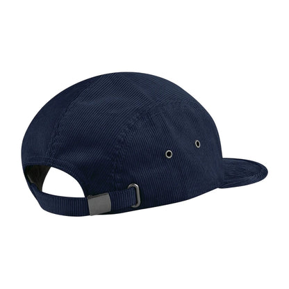 Oxford Navy - Back - Beechfield EarthAware Cord Organic Camper Cap