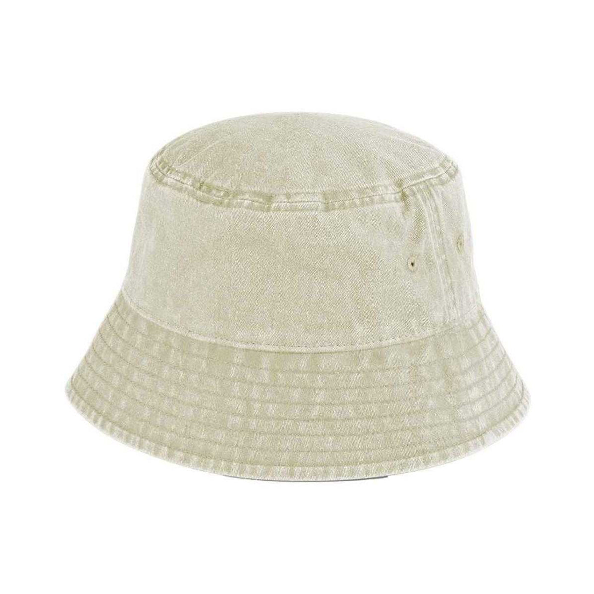 Stone - Front - Beechfield Vintage Bucket Hat