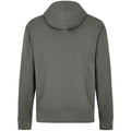 Dark Grey - Back - Kustom Kit Unisex Adult Piqué Regular Hoodie