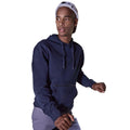 Navy - Front - Kustom Kit Unisex Adult Piqué Regular Hoodie