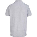 Grey Marl - Back - SOLS Unisex Adult Pacific Marl Piqué Polo Shirt