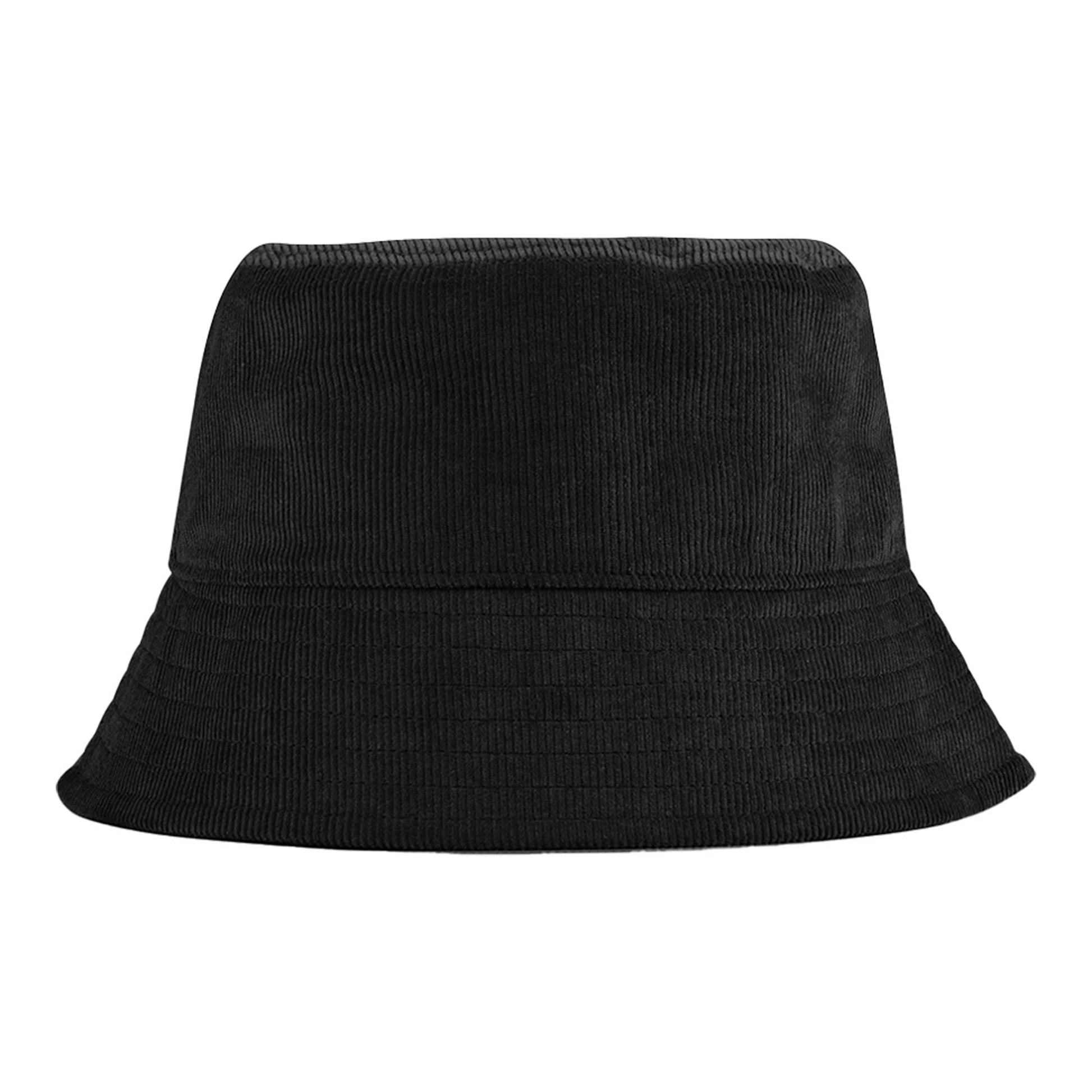 Black - Back - Beechfield EarthAware Organic Bucket Hat