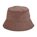 Redwood - Front - Beechfield EarthAware Organic Bucket Hat