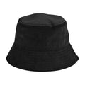Black - Front - Beechfield EarthAware Organic Bucket Hat