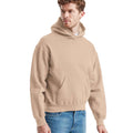 Desert Sand - Front - Fruit of the Loom Mens Supercotton Cotton Hoodie
