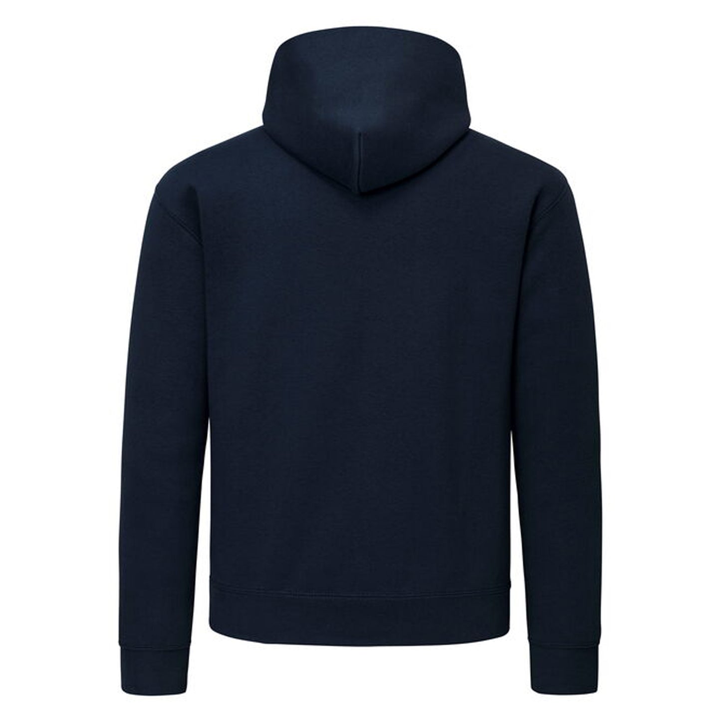 Deep Navy - Back - Fruit of the Loom Mens Supercotton Cotton Hoodie