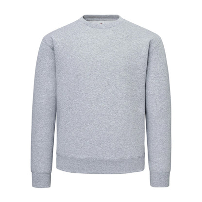 Athletic Heather - Front - Fruit of the Loom Mens Supercotton Sweatshirt