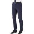 Navy Pindot - Front - Brook Taverner Mens Eclipse Pegasus Trousers