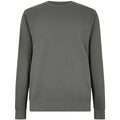 Dark Grey - Front - Kustom Kit Mens Piqué Regular Sweatshirt
