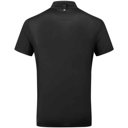 Black - Back - Premier Mens Essential Coolchecker Short-Sleeved Chef Shirt
