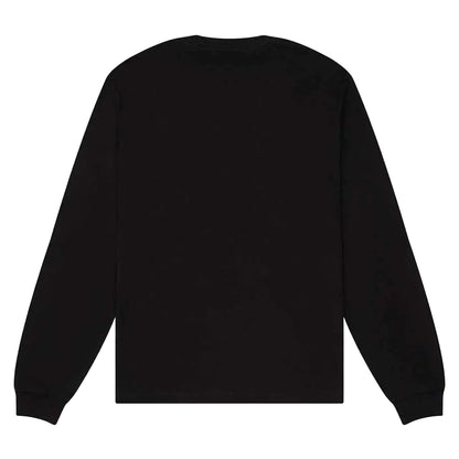 Black - Back - Bella + Canvas Unisex Adult Heavyweight Long-Sleeved T-Shirt