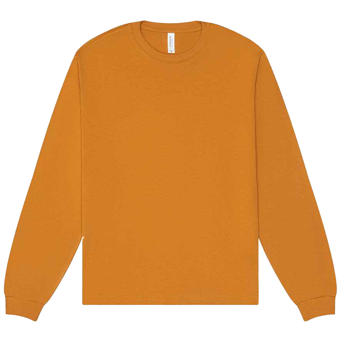 Toast - Front - Bella + Canvas Unisex Adult Heavyweight Long-Sleeved T-Shirt