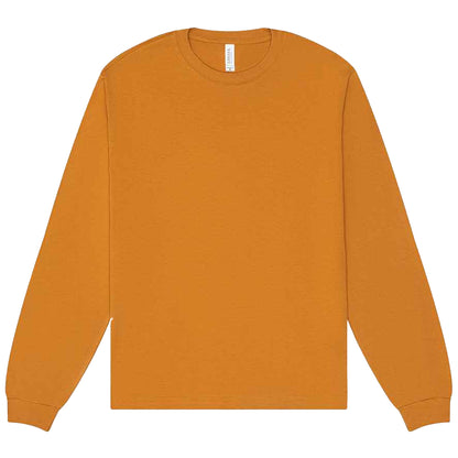 Toast - Front - Bella + Canvas Unisex Adult Heavyweight Long-Sleeved T-Shirt