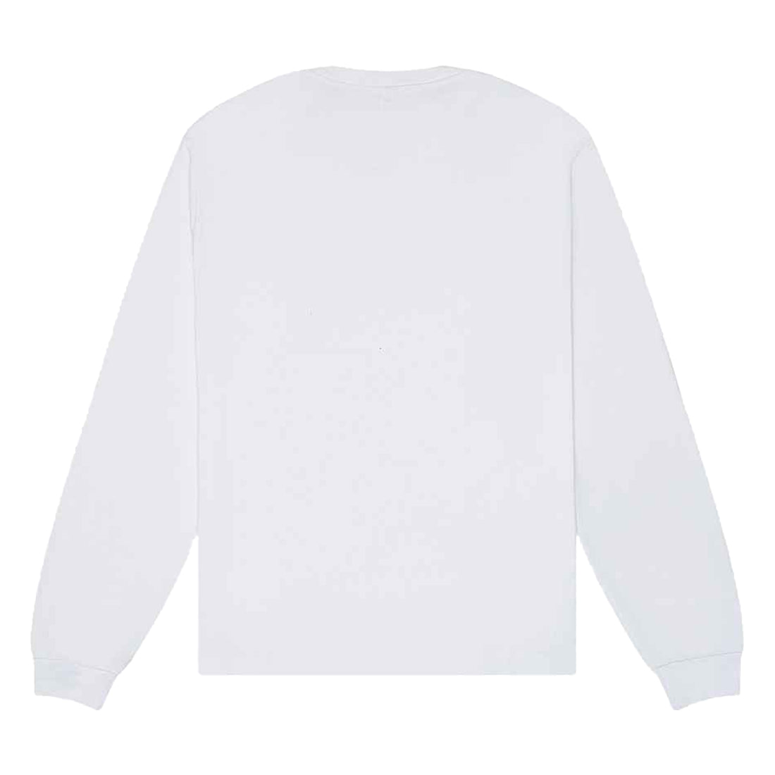 White - Back - Bella + Canvas Unisex Adult Heavyweight Long-Sleeved T-Shirt
