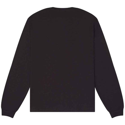 Dark Grey - Back - Bella + Canvas Unisex Adult Heavyweight Long-Sleeved T-Shirt