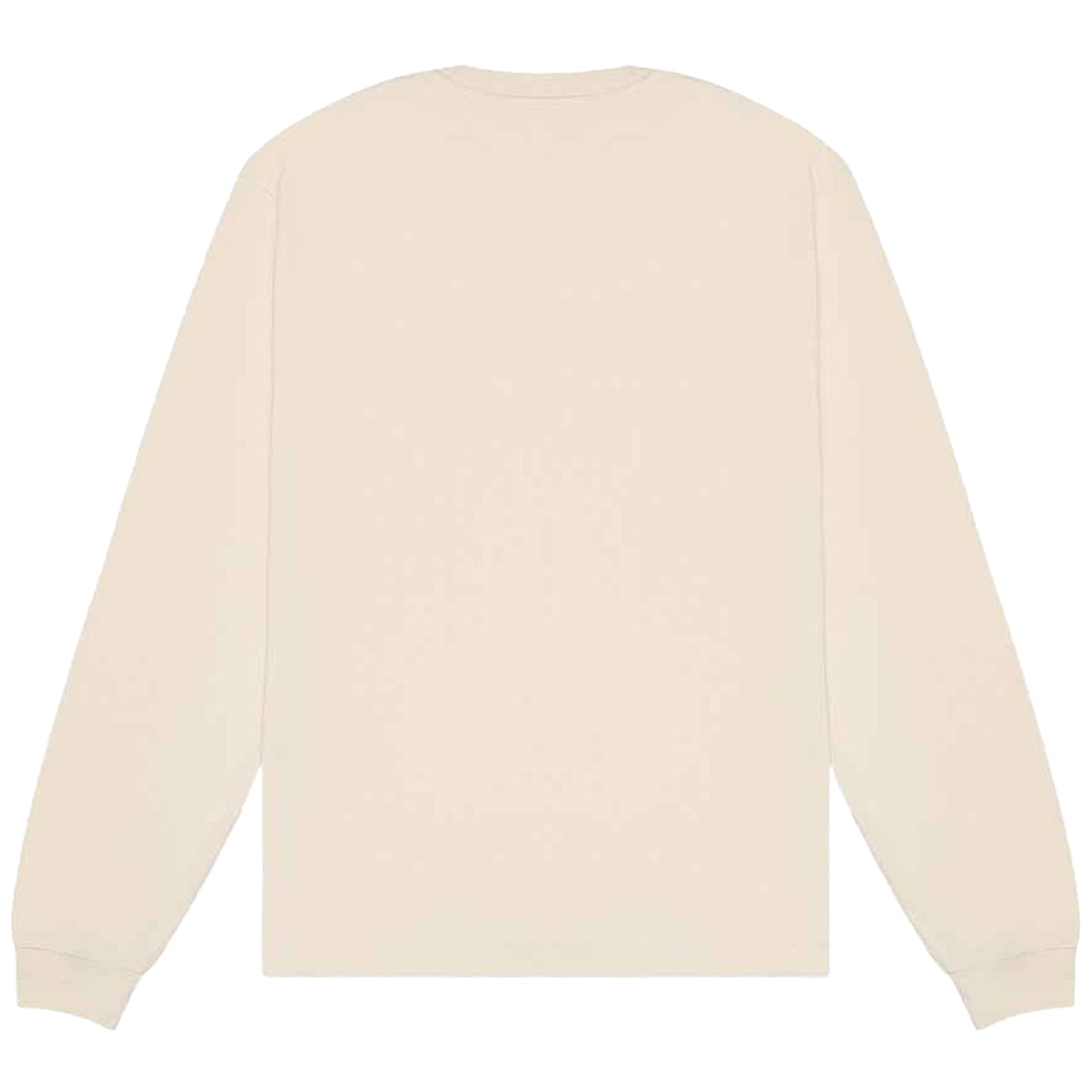 Natural - Back - Bella + Canvas Unisex Adult Heavyweight Long-Sleeved T-Shirt