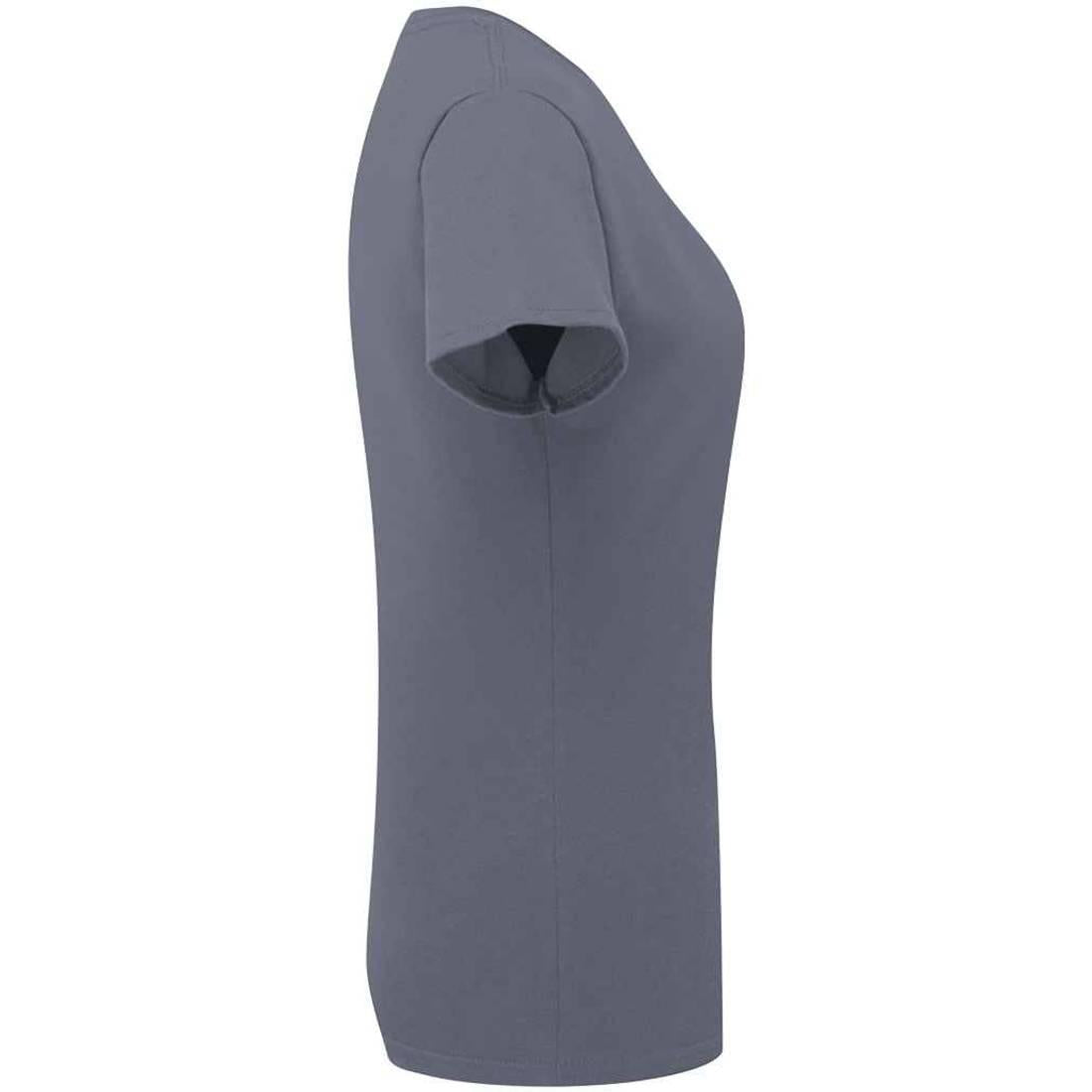 Convoy Grey - Side - Russell Womens-Ladies Authentic Ringspun Cotton Classic T-Shirt