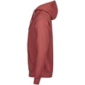 Cranberry - Side - Tee Jays Unisex Adult Urban Hoodie