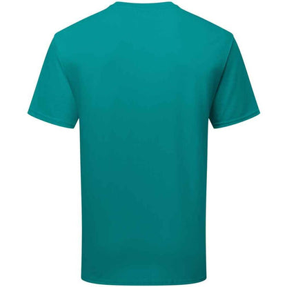 Ocean Teal - Back - Fruit of the Loom Unisex Adult Cotton T-Shirt