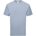 Mineral Blue - Front - Fruit of the Loom Unisex Adult Cotton T-Shirt