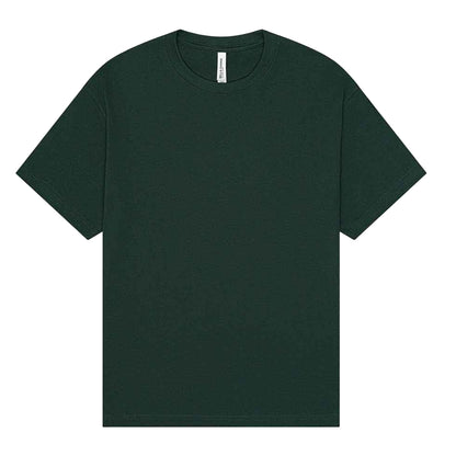Forest Green - Front - Bella + Canvas Unisex Adult Heavyweight Boxy T-Shirt