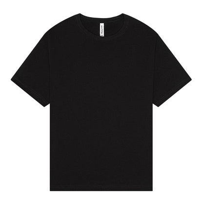 Black - Front - Bella + Canvas Unisex Adult Heavyweight Boxy T-Shirt