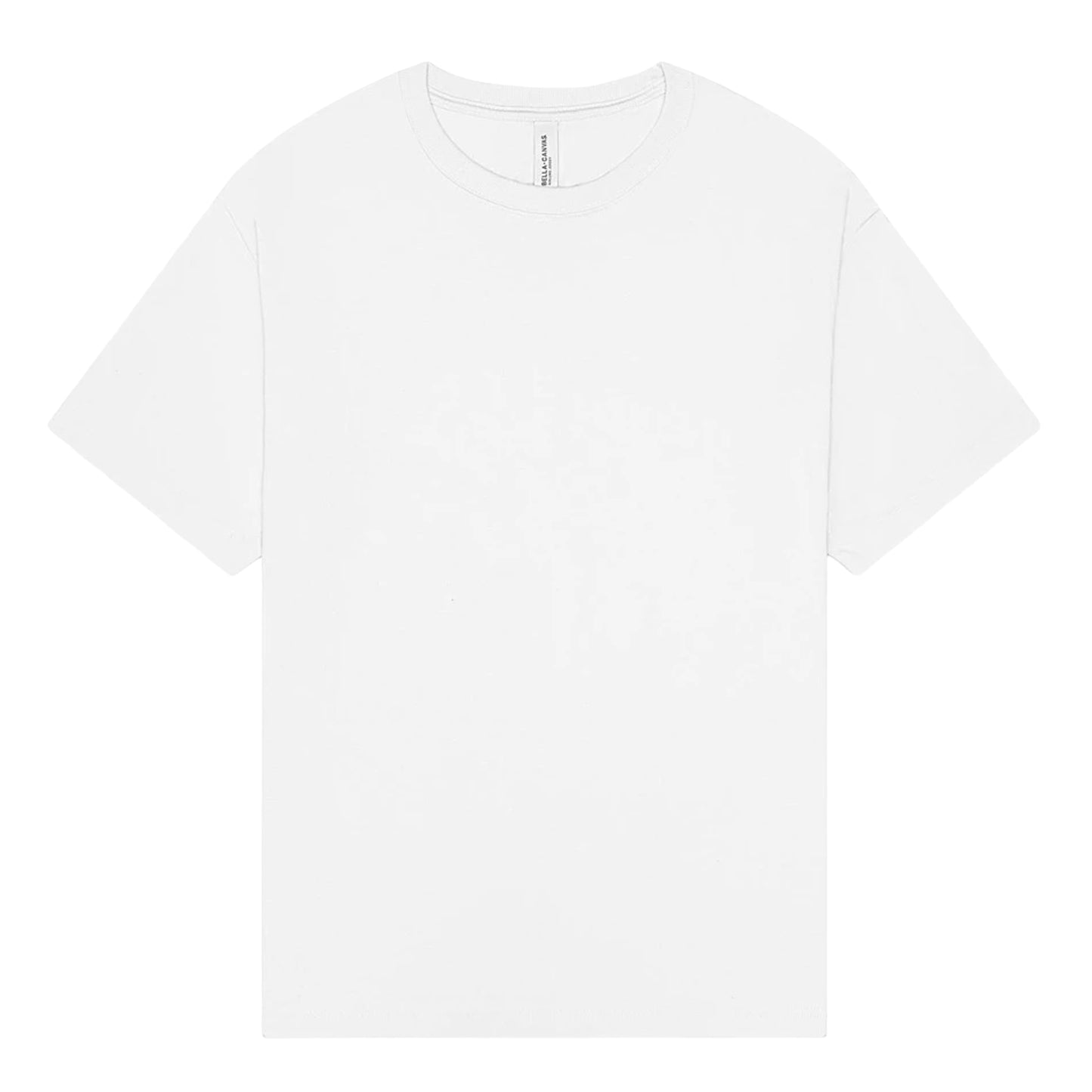 White - Front - Bella + Canvas Unisex Adult Heavyweight Boxy T-Shirt