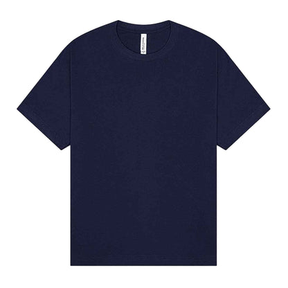 Navy - Front - Bella + Canvas Unisex Adult Heavyweight Boxy T-Shirt