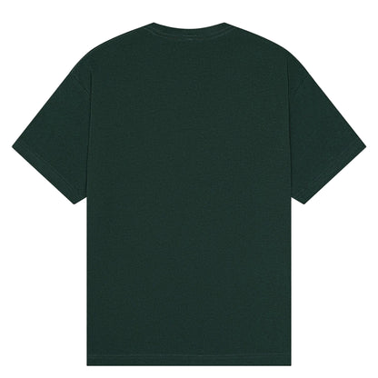 Forest Green - Back - Bella + Canvas Unisex Adult Heavyweight Boxy T-Shirt