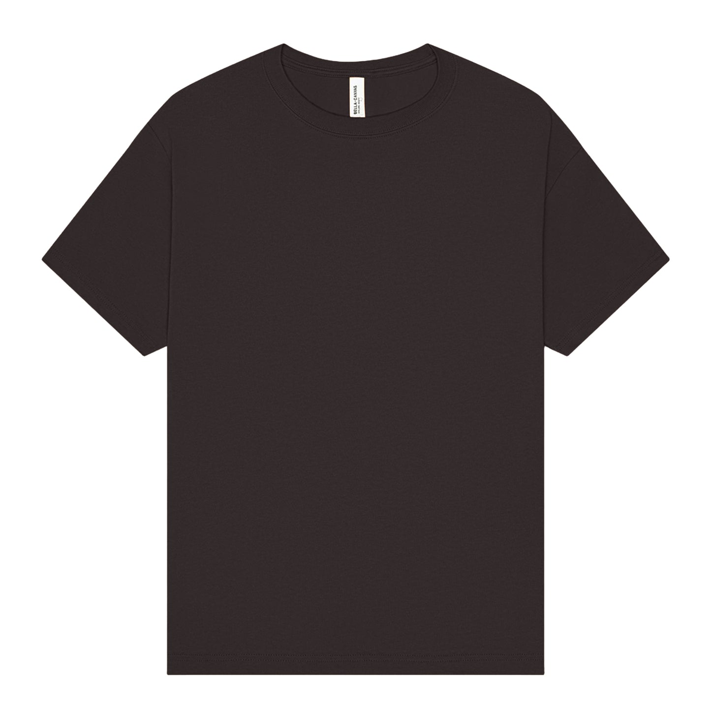 Dark Grey - Front - Bella + Canvas Unisex Adult Heavyweight Boxy T-Shirt