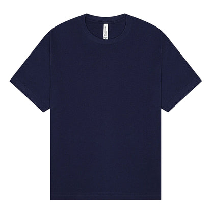 Navy - Front - Bella + Canvas Unisex Adult Heavyweight Boxy T-Shirt